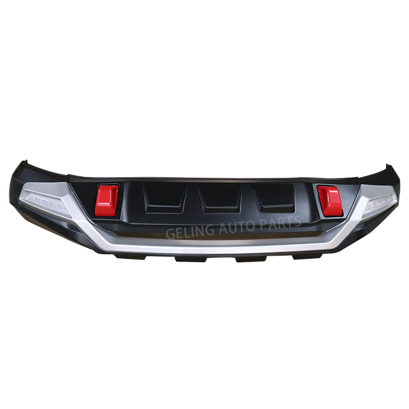 Car Spare Parts Front Bumper Guard Modification with Lights For Mitsubishi Triton L200 2019 2020+ 