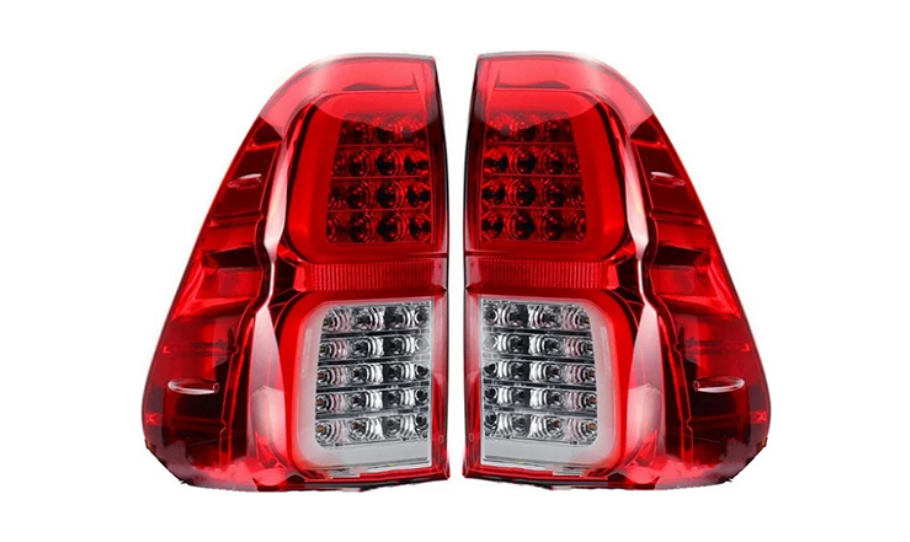 Geling 815610K270 815610K271 Red Tail Lamp Pair LED Rear Light Taillight For Toyota Hilux Revo 2016-2020