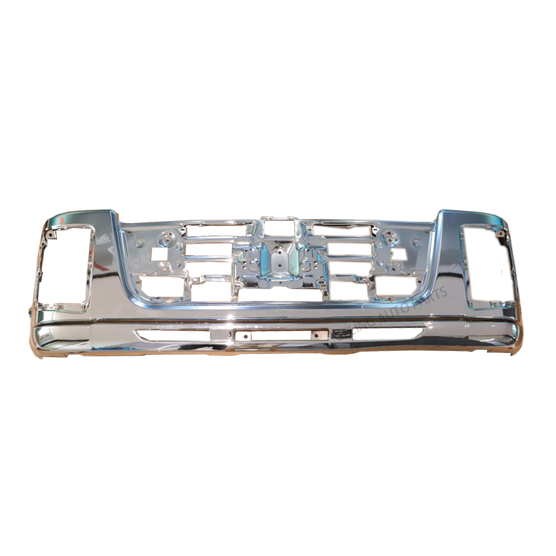 Geling Truck Spare Body Parts Accessories Upper and Lower Steel Chrome Front Bumper For Isuzu Giga Exr Ftr Cvr Cxz Cxm Exr